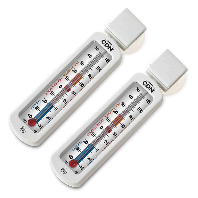 Refrigerator/Freezer Thermometer - Twin Pack – CDN Measurement Tools