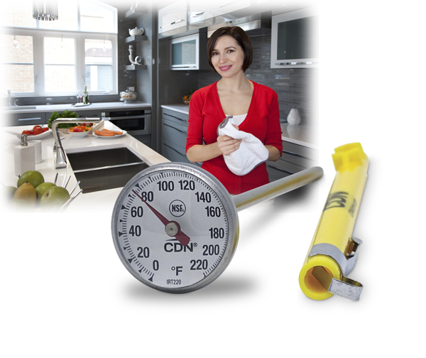 RFT1C - Refrigerator/Freezer Thermometer - Celsius - CDN Measurement Tools