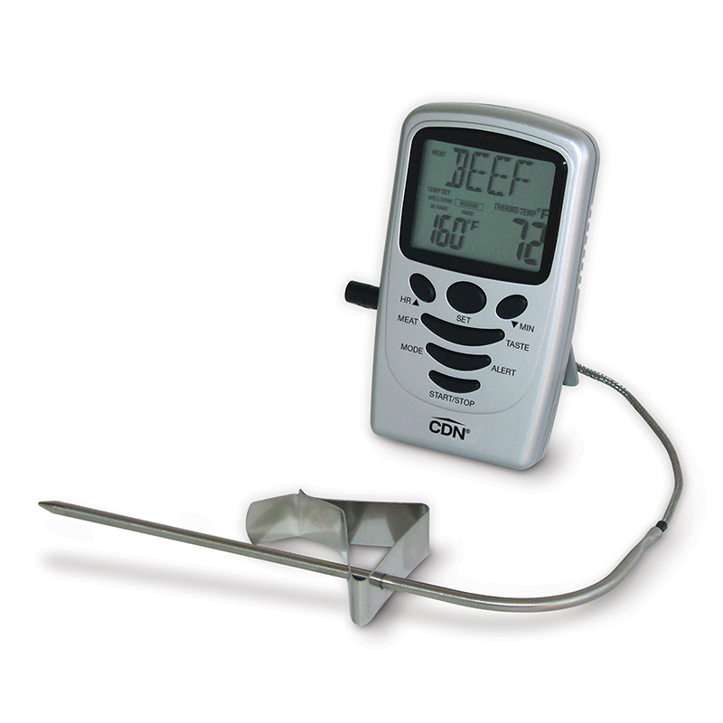 CDN Dual-Sensing Probe Thermometer/Timer 