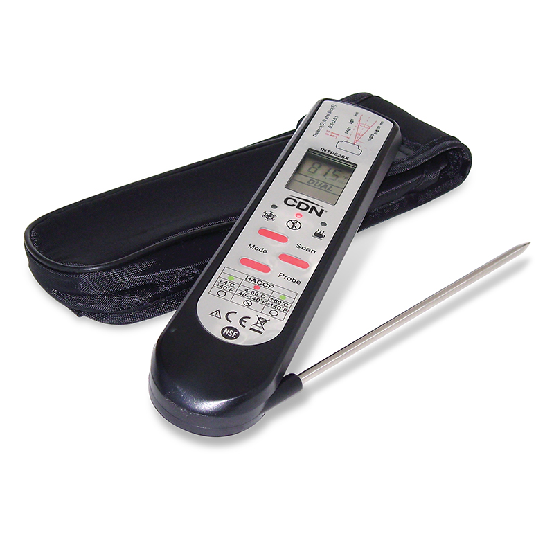 Digital Infrared Thermometer with Thermocouple Capability - Gilson Co.