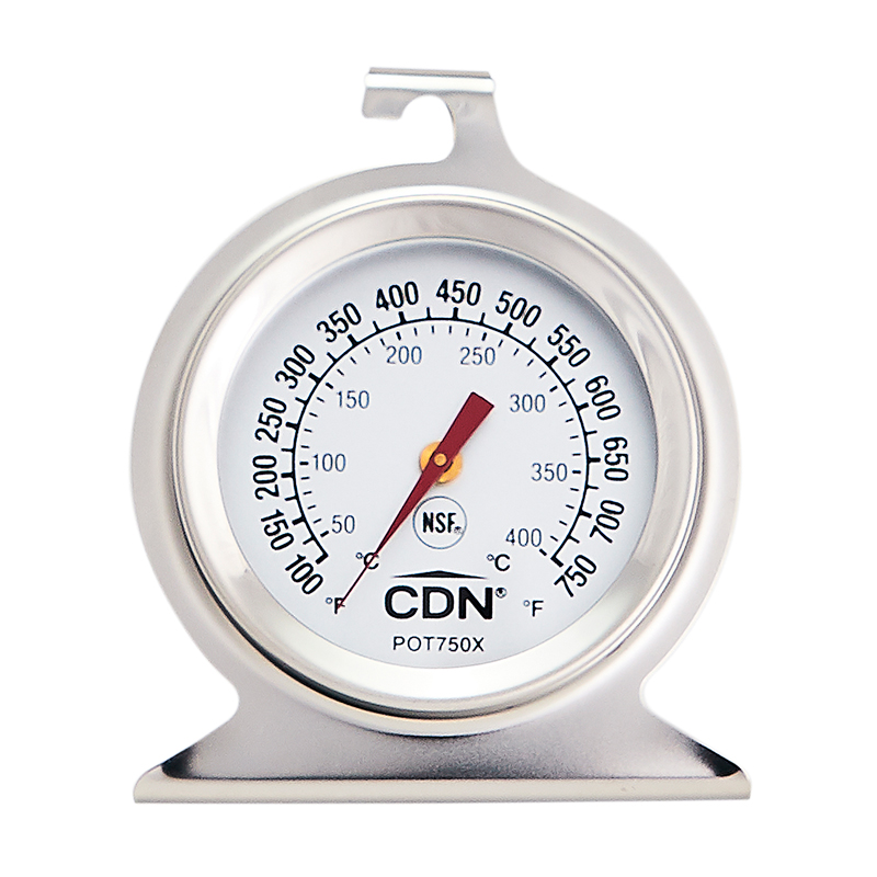 CDN® POT750X High-Heat Oven Thermometer With 2-Way Mounting