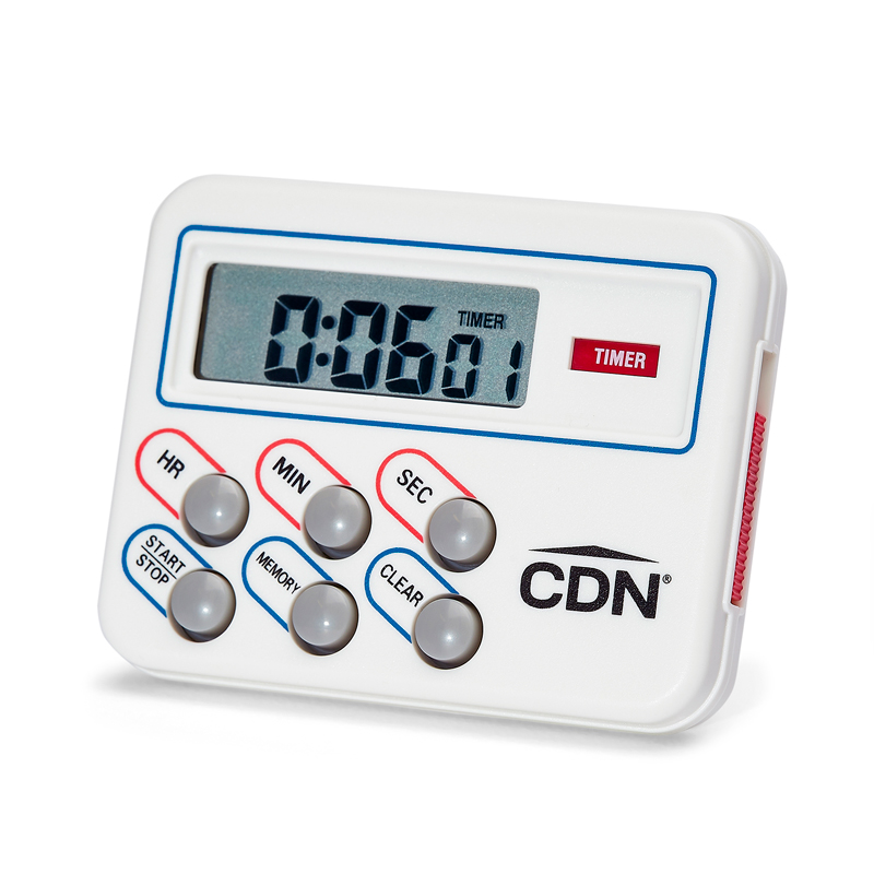 CDN, PT2, 4-Event Timer and Clock, White